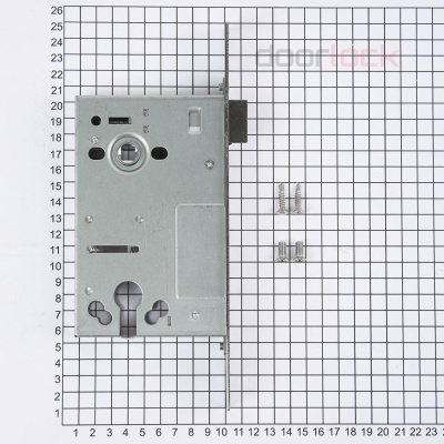 Корпус цилиндрового замка DL8252С/60/85мм, хромированный