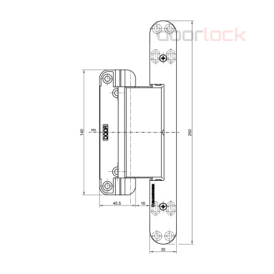 Петля SIMONSWERK Tectus TE 680 F1 (полиэфирное покрытие под матовый хром)