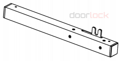 Привод запирающий GEZE G-lock 24V, серебристый, версия single